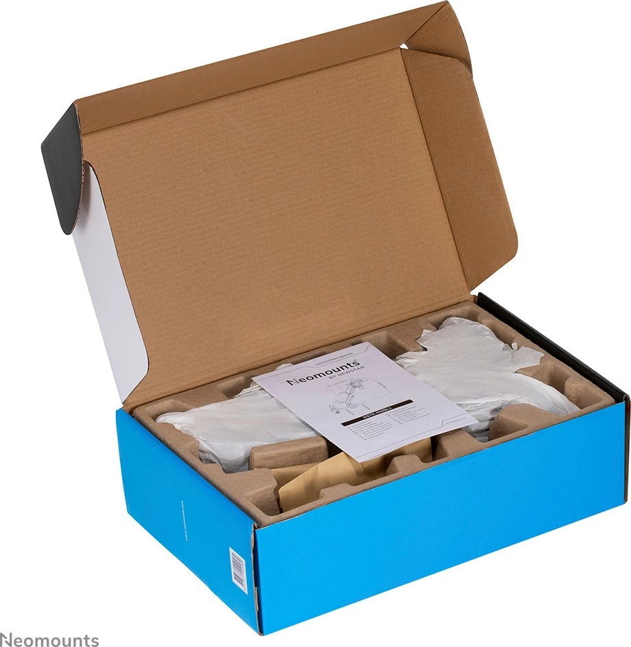 Krah monitori Neomounts DS70-450BL1, gas spring, 17-42 inç, 15 kg, e zezë