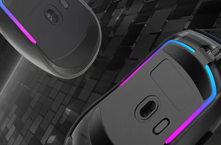 Maus gaming Marvo Fit Lite G1, 12000 DPI, RGB, me kabllo, 7 butona, i zi