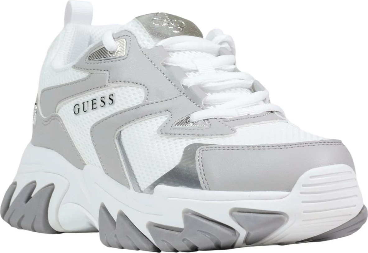 Atlete për femra Guess NOTISS FLPNTS ELE12, gri/bardha [Madhësia: 40]
