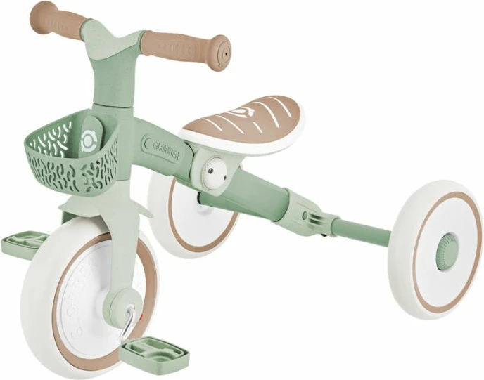 Tricikllë/bicikletë balancuese Globber LEARNING TRIKE 2in1 PLUS ECOLOGIC (737-109), për fëmijë të vegjël