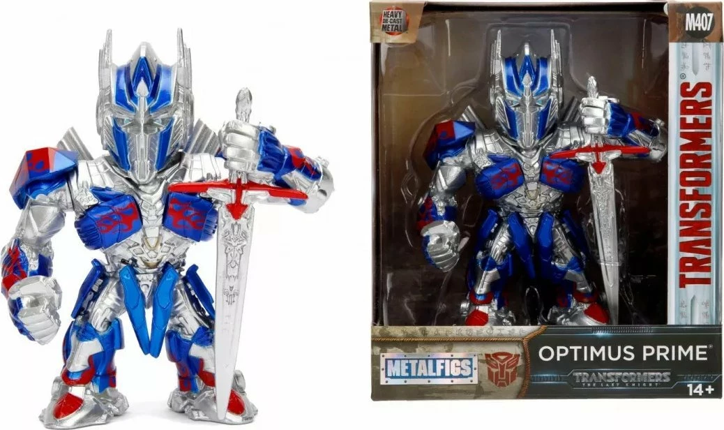 Figurinë Dickie Jada Transformers Metalfigs Optimus Prime 10 cm, metalike, shumëngjyrëshe, 1 copë