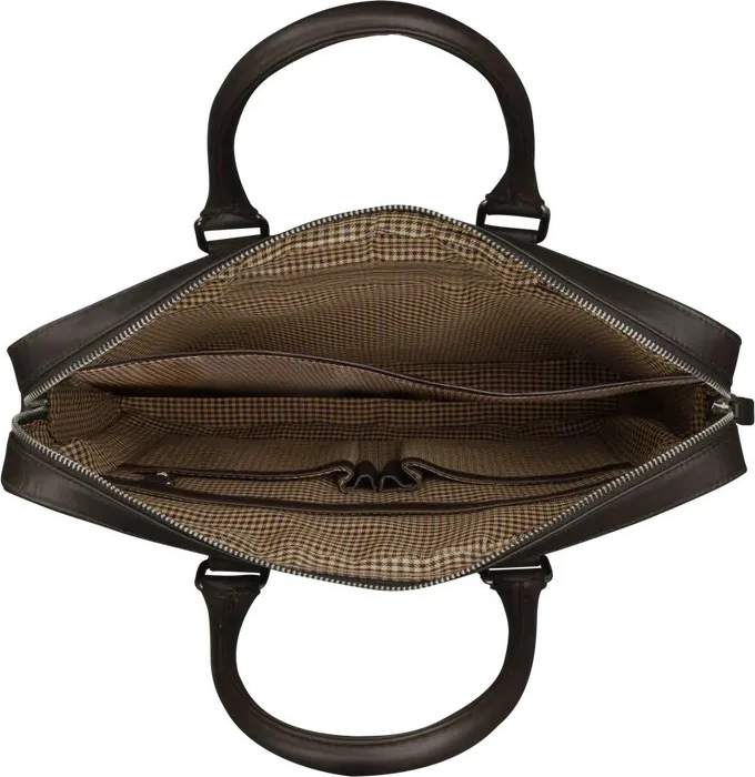 Çantë laptopi dbramante1928 ROSENBORG-16IN, lëkurë, hunter dark