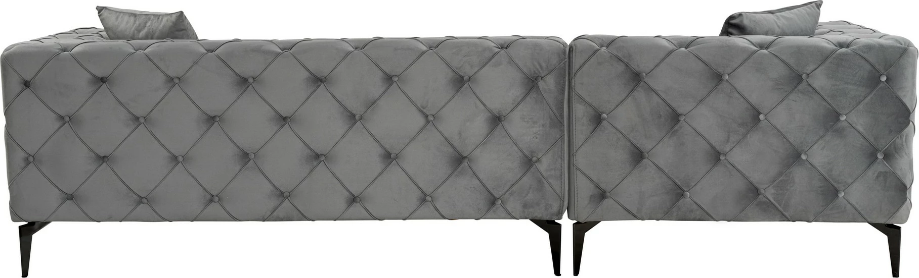 Këndare Como Eco, antracit e zezë, Atelier del Sofa, majtas