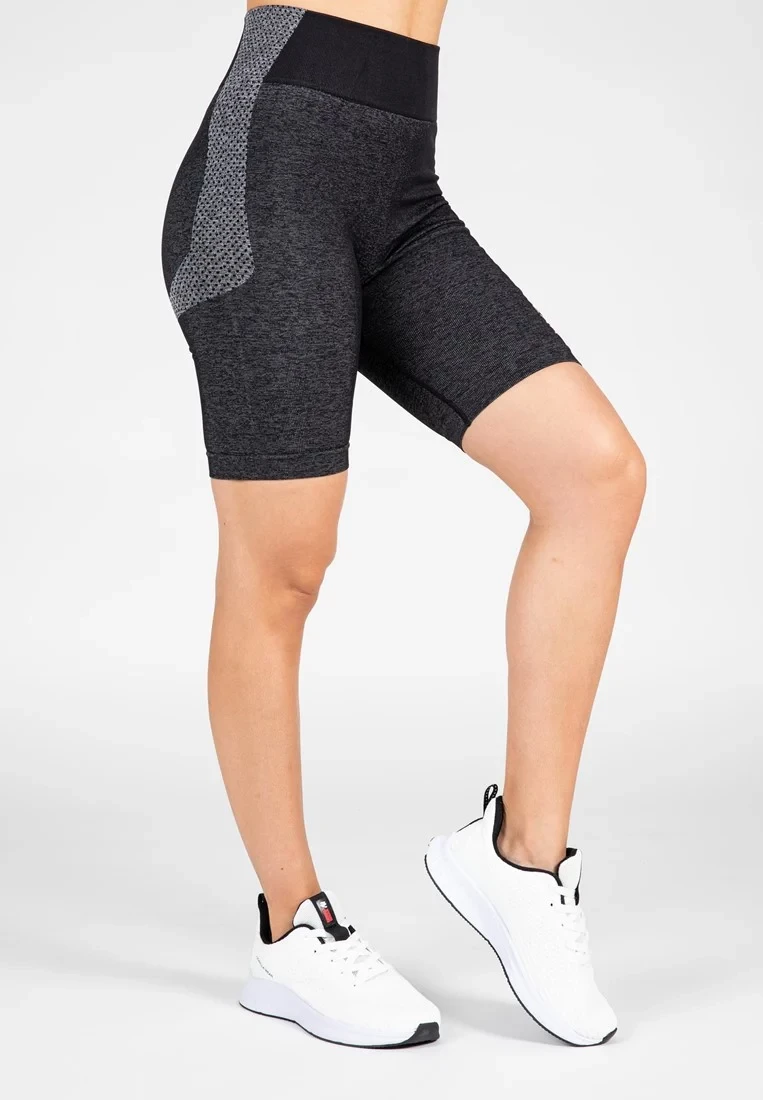 Selah Seamless Cycling Shorts - Black [Madhësia: XS/S]