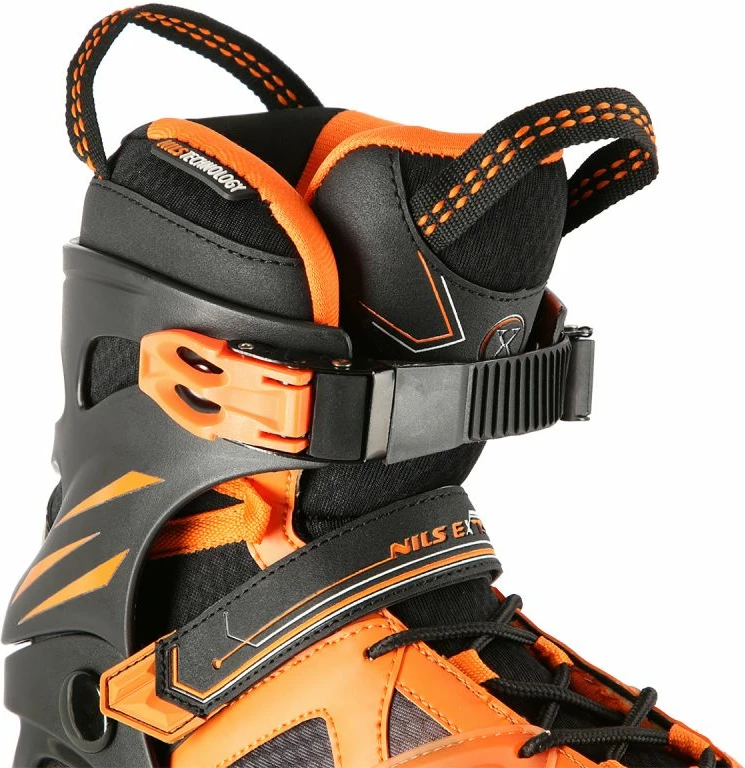 Rollera Nils Extreme NA14112, të zeza dhe portokalli, 39