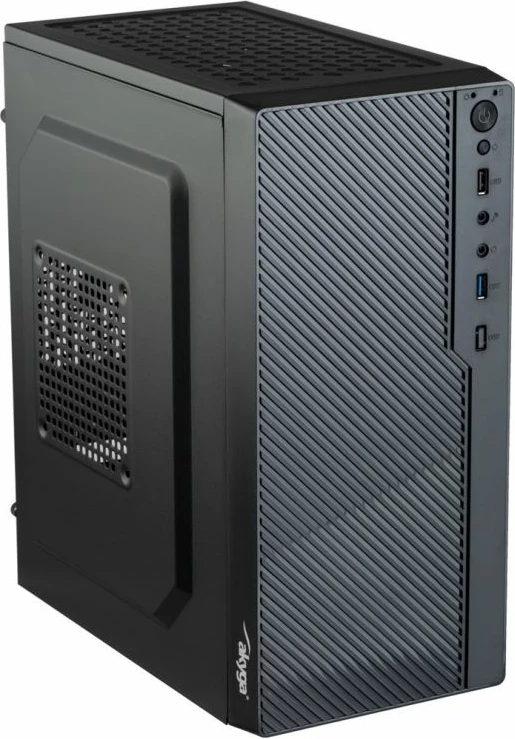 Kuti kompjuteri Akyga AK36BK micro ATX, e zezë