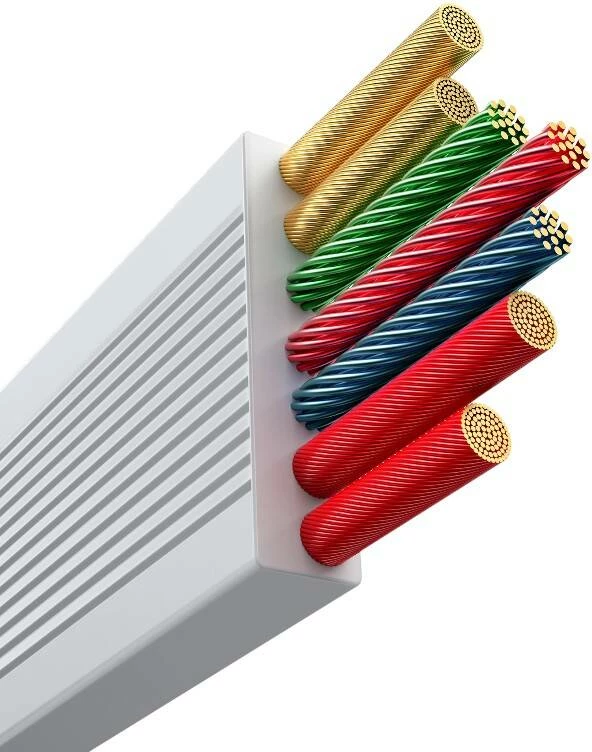 Kabllo karikimi 3-në-1 Baseus Free2Draw, USB-C në USB-C/Lightning/Micro, 100W, 1.1m, Bardhë