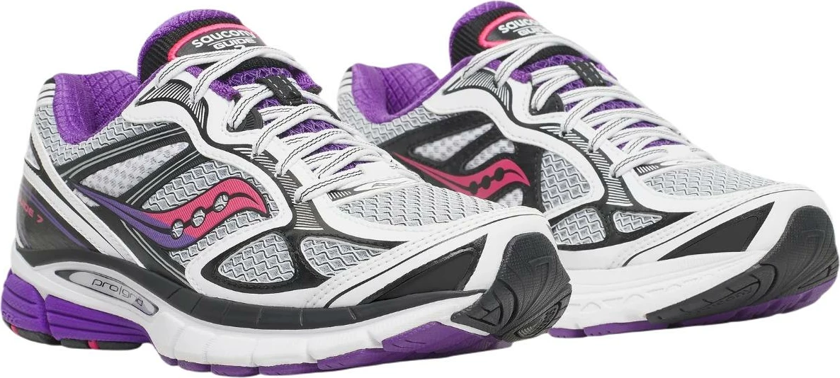 Atlete për femra Saucony ProGrid Guide 7 S101493-1049, të bardha dhe vjollcë [Madhësia: 40]
