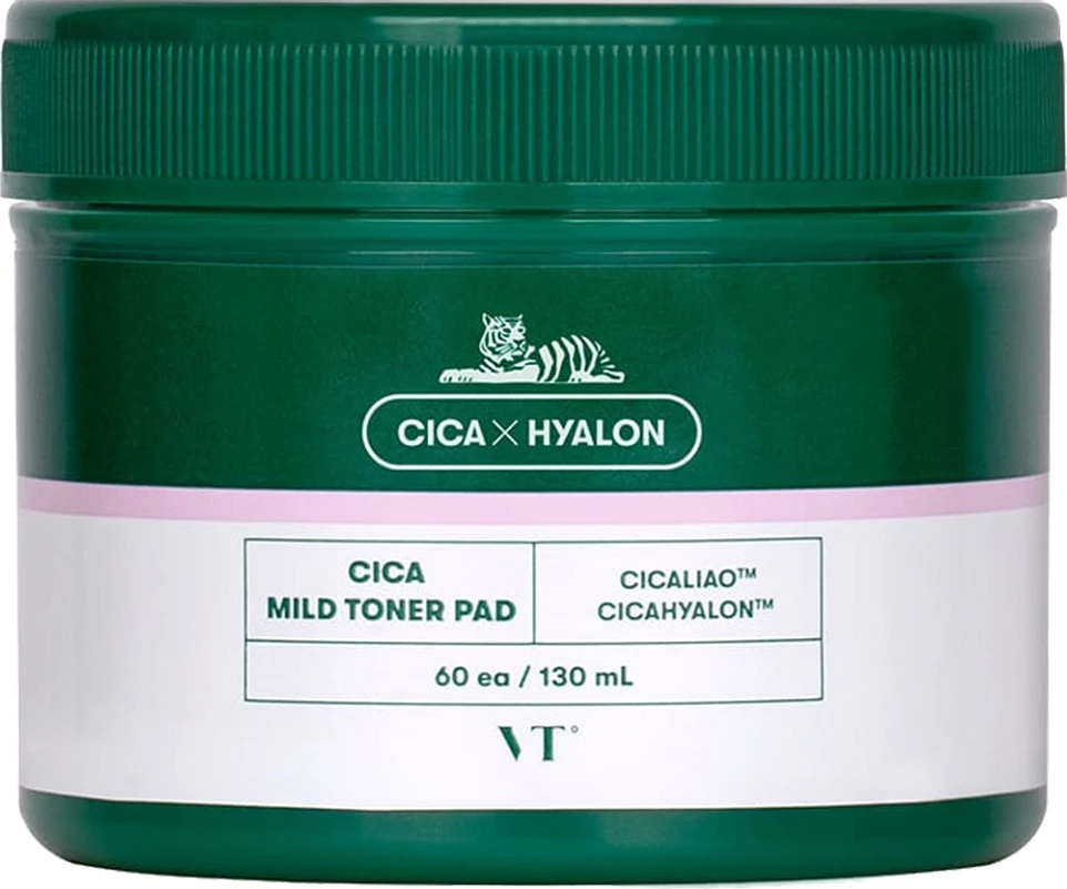 Toner pad për femra VT Cosmetics Cica Mild Toner Pad, 60 copë
