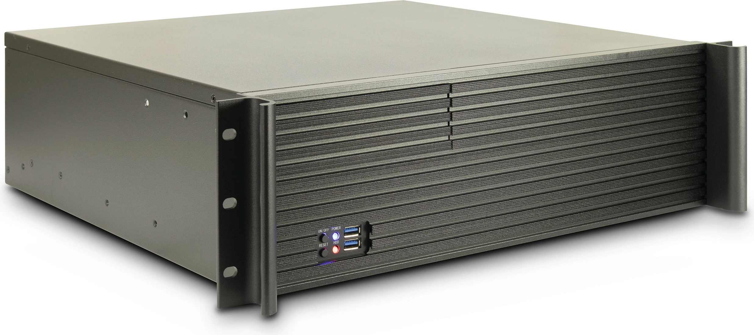 Kasë serveri Inter-Tech 3U-K-340L, Rack 3U, ATX/micro ATX/Mini-ITX, e zezë