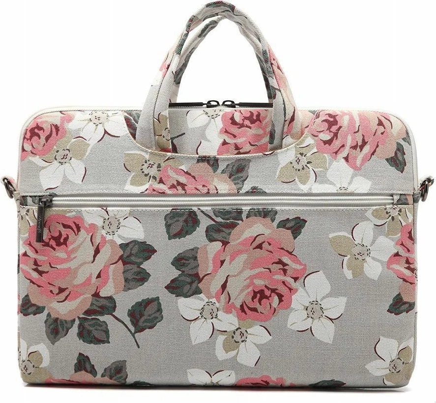 Çantë laptopi Canvaslife Briefcase 13-14", blu/rozë