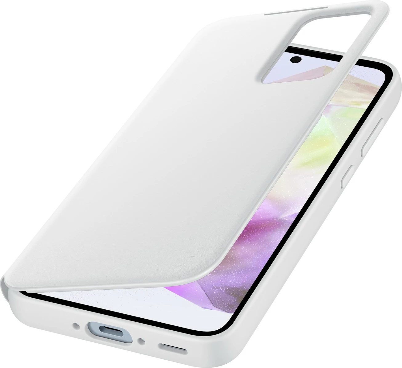 Mbështjellës Samsung EF-ZA356, Galaxy A35 5G, 16.8 cm (6.6"), Bardhë