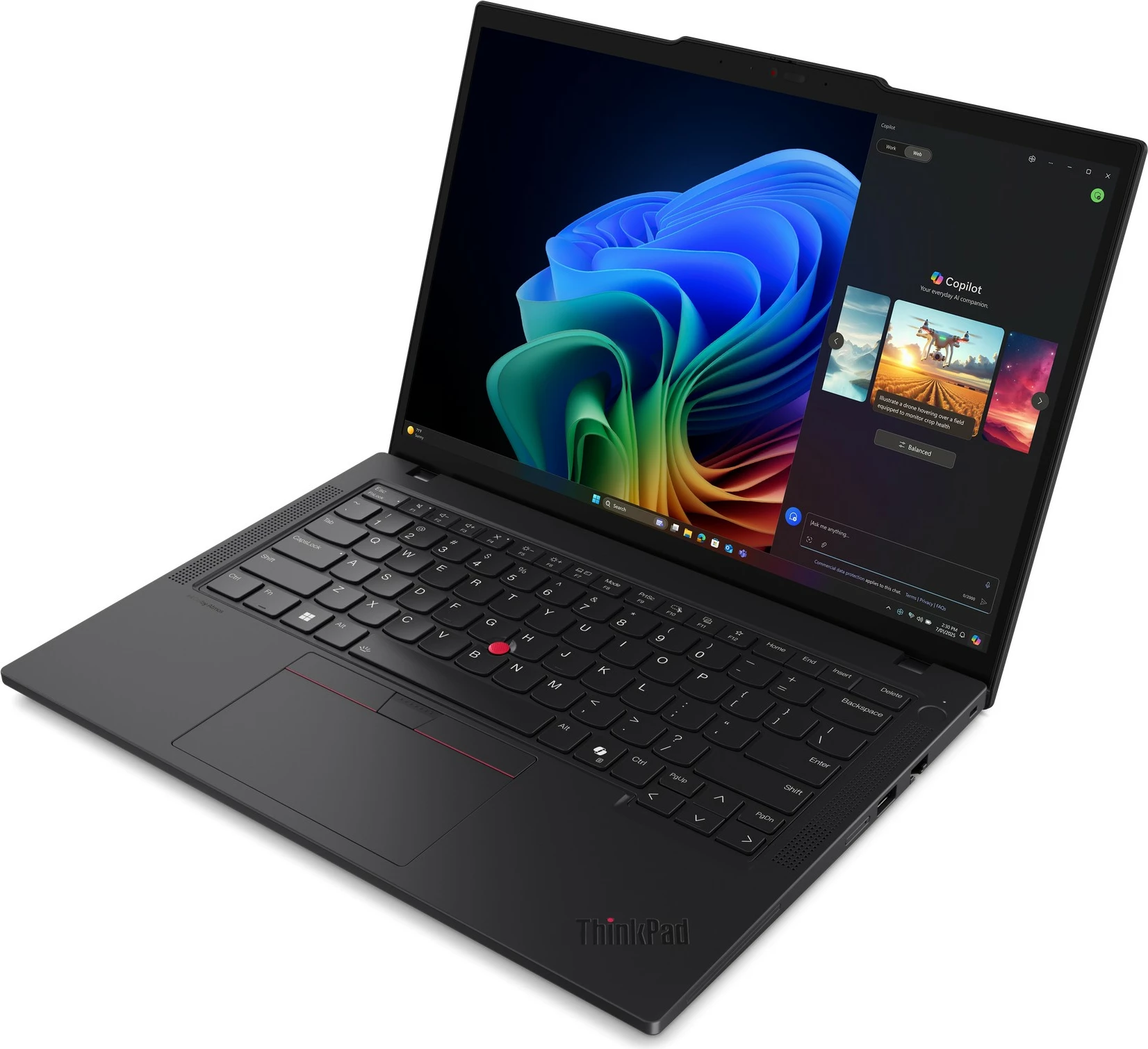 Kompjuter portativ Lenovo ThinkPad T14 G6, AMD Ryzen AI 5 340, 32GB RAM, 1TB SSD, 14 inç, e zezë