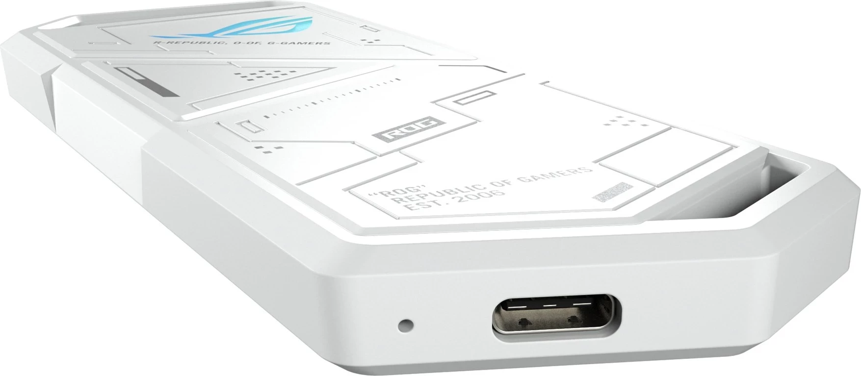 Kasë ASUS ROG Strix Arion, White Edition, për SSD M.2, e bardhë