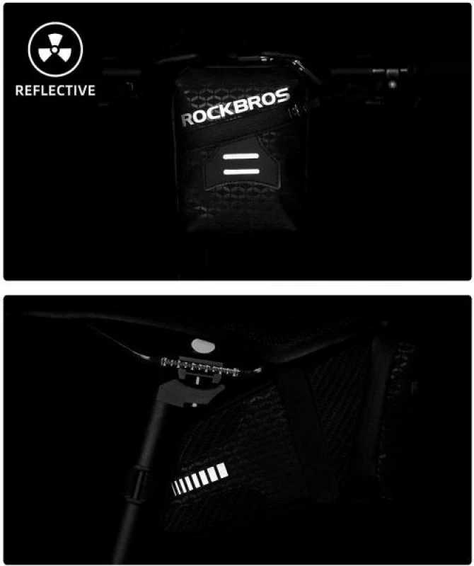 Çantë sediljeje për biçikletë Rockbros, e zezë