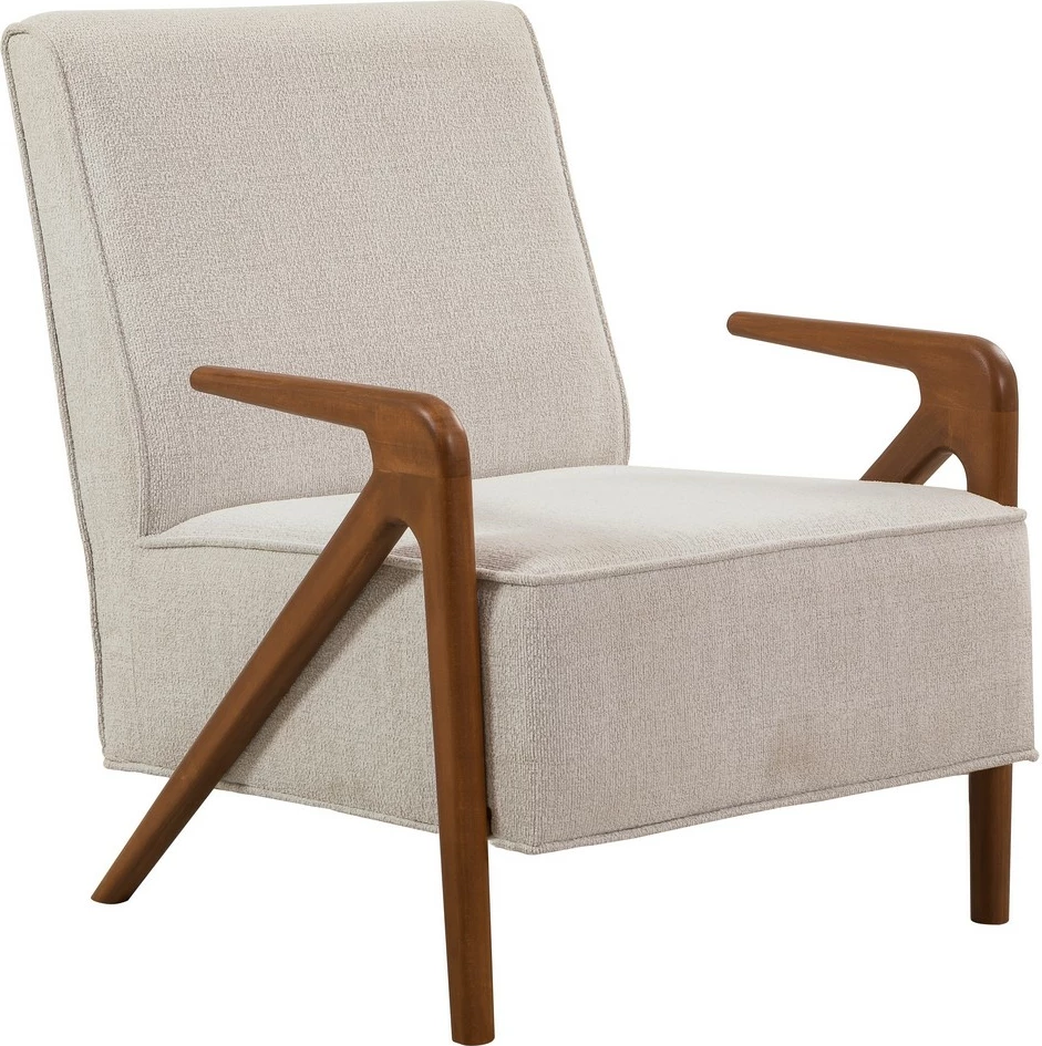 Set divan-krevat Larus Wood, ngjyrë arre dhe krem