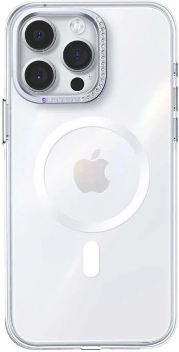 Mbështjellës Joyroom PN-15B2 Glacier për iPhone 15 Pro, MagSafe, transparent