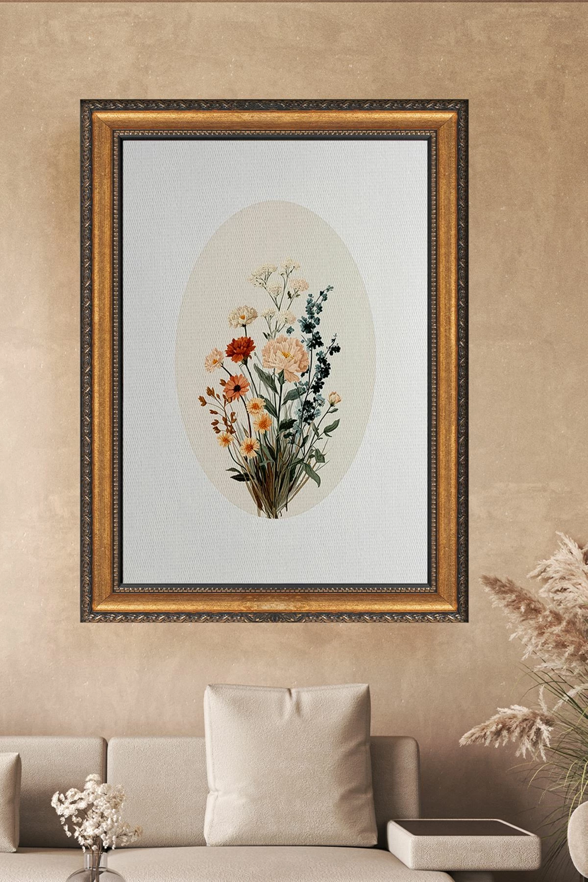 Pikturë dekorative në kanavacë me kornizë, Wallity, ATCRCVCNVSMDL6 - 50x70cm