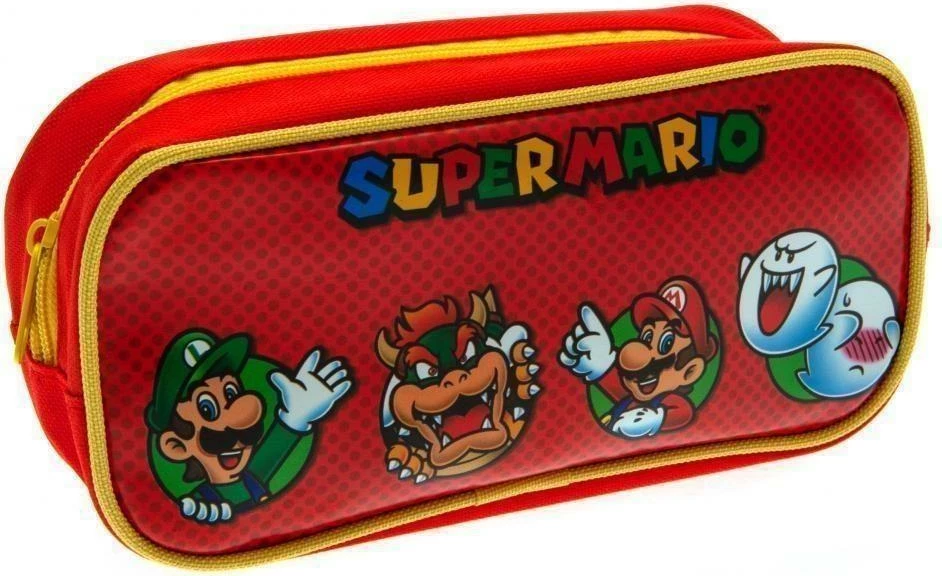 Çantë Pyramid Super Mario Character Circles, 22 x 6 x 11 cm, e kuqe