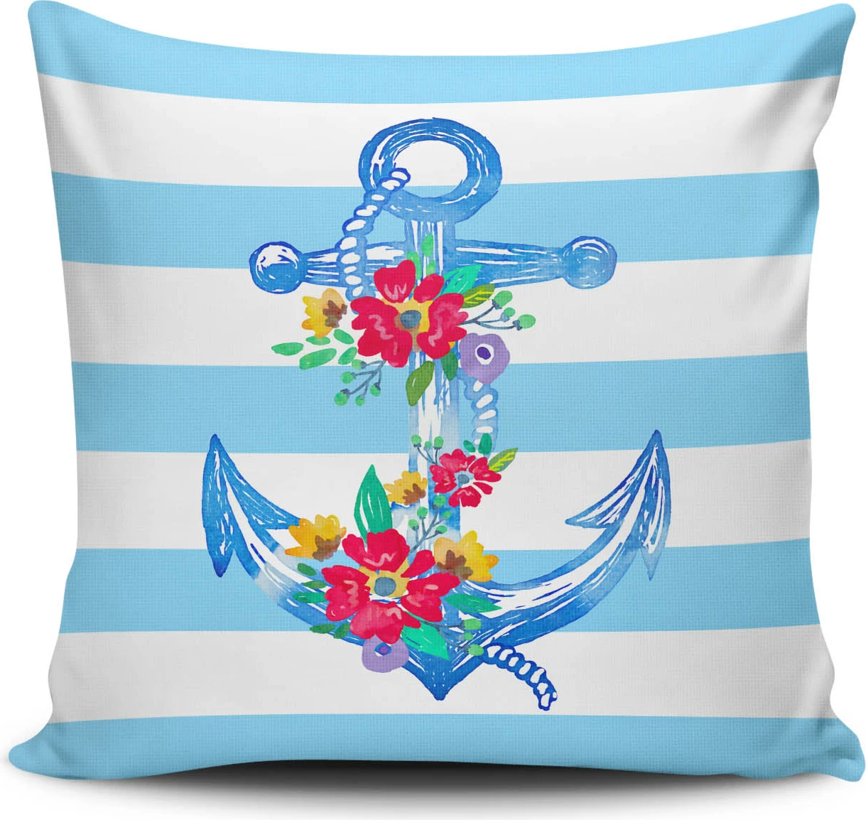 Jastëk mbulesë Aberto Design, NKLF-348, shumëngjyrëshe, 43x43cm
