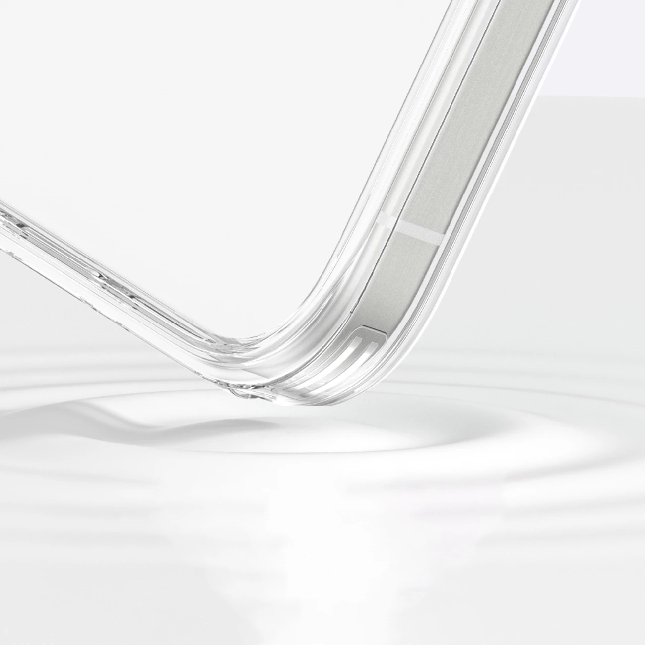 Mbështjellës AmazingThing Minimal Mag Case me unazë magnetike për iPhone 16 Pro, Transparent