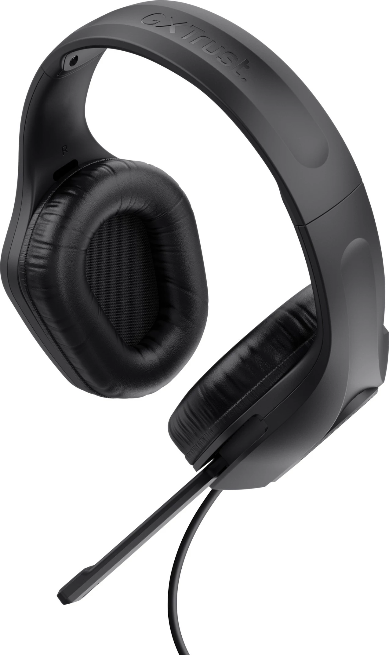 Kufje gaming Trust GXT 415 Zirox, 3.5mm, kabllo 2m, mikrofon i palosshëm, të zeza