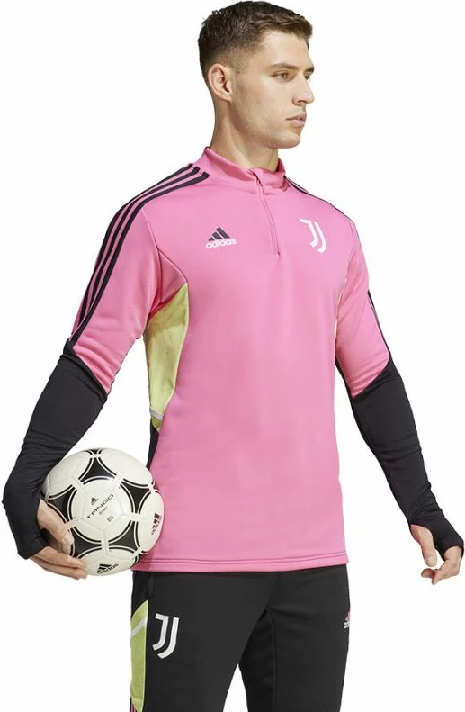 Duks për meshkuj adidas, Juventus Training Top, rozë [Madhësia: XL]