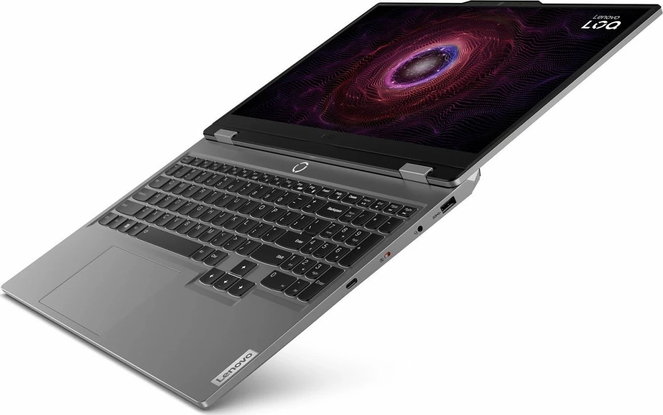 Laptop Lenovo LOQ 15ARP9 83JC005VPB Ryzen 5 7235HS, 16GB RAM, 512GB M.2 PCIe SSD, GeForce RTX 3050 6GB, 15.6\" FHD IPS 144Hz, Windows 11, gri