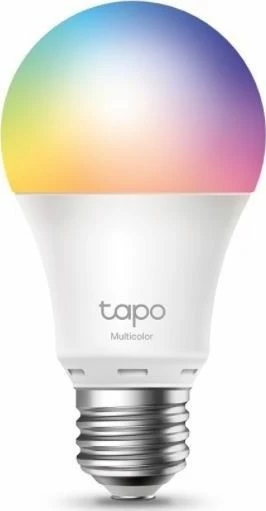 Llambë smart Wi‑Fi TP-Link Tapo L530E, E27, multicolor, 8.7W 806lm, 2500-6500K, e bardhë