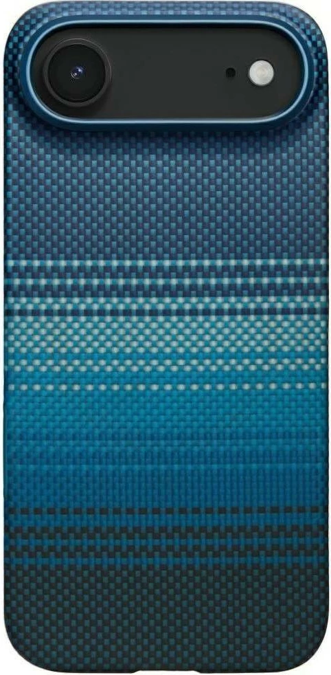 Mbështjellës Pitaka Ultra-Slim për Apple iPhone Air, MagSafe, aramid fiber, blu