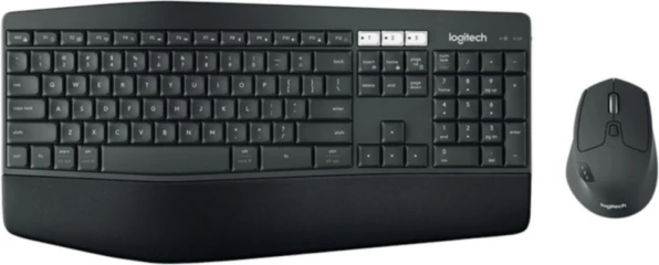 Set tastierë dhe Maus wireless Logitech MK850 Unifying, Bluetooth/2.4GHz, SLO engraving, i zi