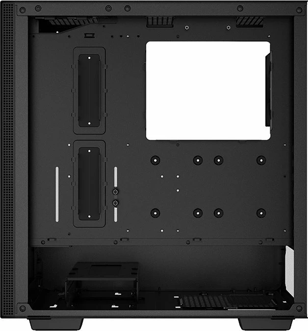 Kasë Deepcool CH510 (R-CH510-BKNNE1-G-1) Midi Tower ATX/e-ATX, xham i kalitun, 2x USB 3.0, e zezë