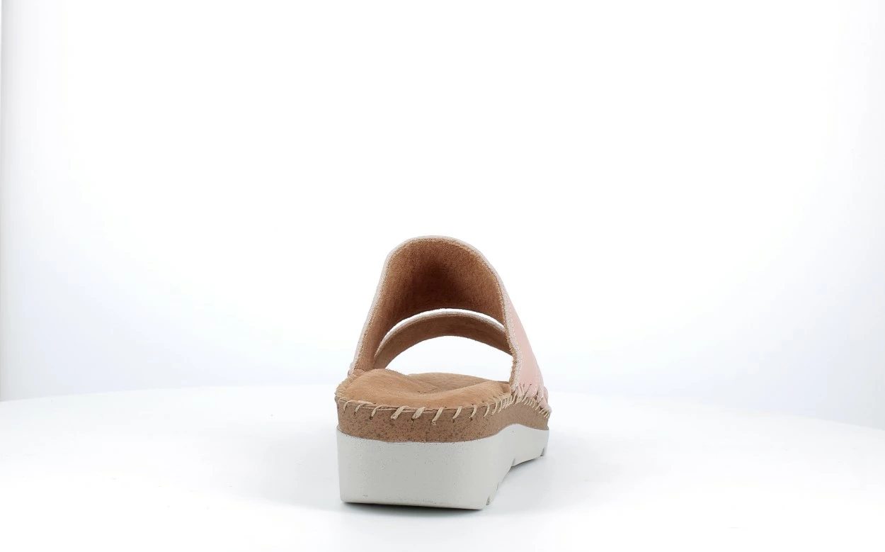 Sandale per femra LIA, rozë