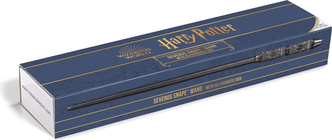 Shkop magjik NOBLE COLLECTION Harry Potter Snape, 35 cm, i zi, me kuti Ollivanders