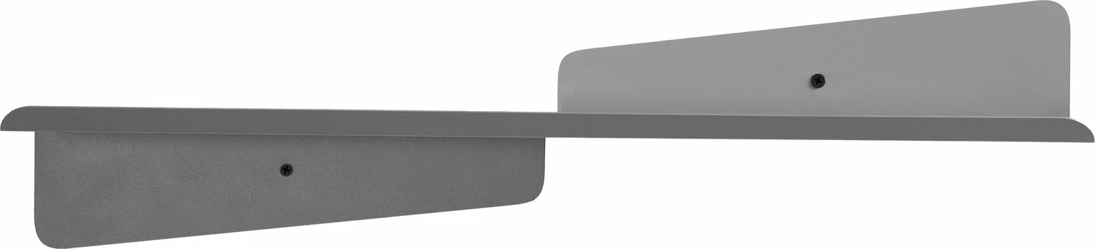 Raft dekorativ metalik për mur, ngjyrë gri, Skye Decor, Vlnt123Gr