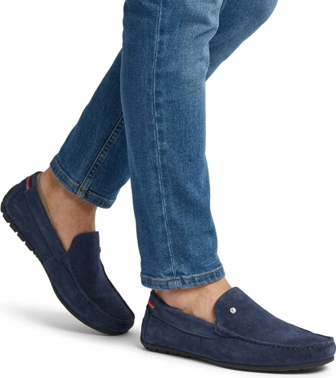 Mokasina lëkure për meshkuj Filippo MP923, të kaltërta