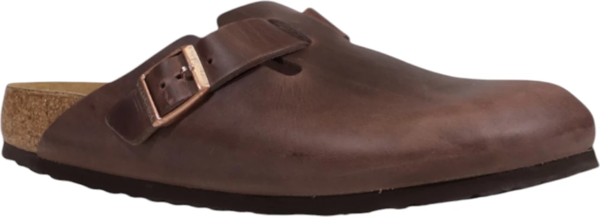 Papuçe për meshkuj Birkenstock Boston 860133, kafe [Madhësia: 42]