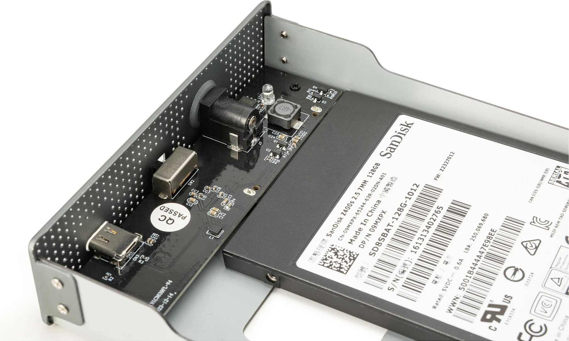Kasë për HDD/SSD Digitus USB 3.0/3.2 Gen 1, SATA 2.5/3.5, Alumini