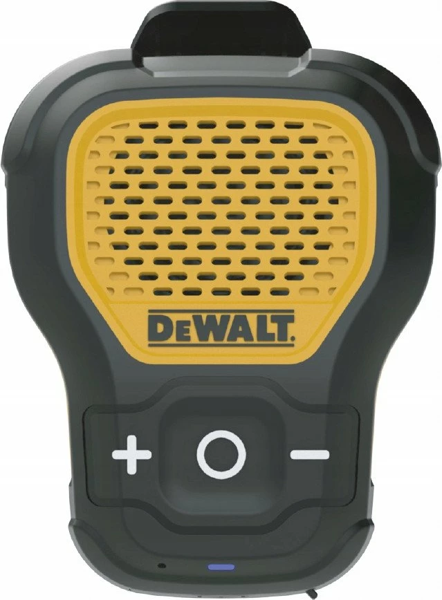 Altoparlant DeWalt Ultra Mini DXMA190-1148-DWG, Bluetooth 5.0, IP56, 10h bateri, me mikrofon, i verdhë