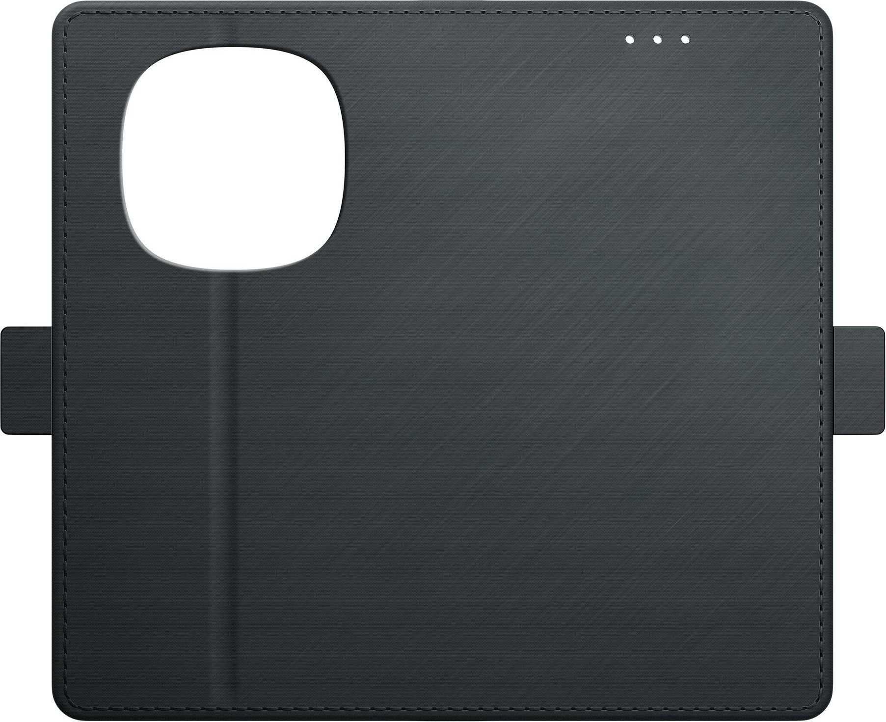 Mbështjellës me kuletë 3mk Wallet Case për Xiaomi Redmi Note 15 Pro, xhepa për 3 karta, mbyllje magnetike, funksion stand, zi