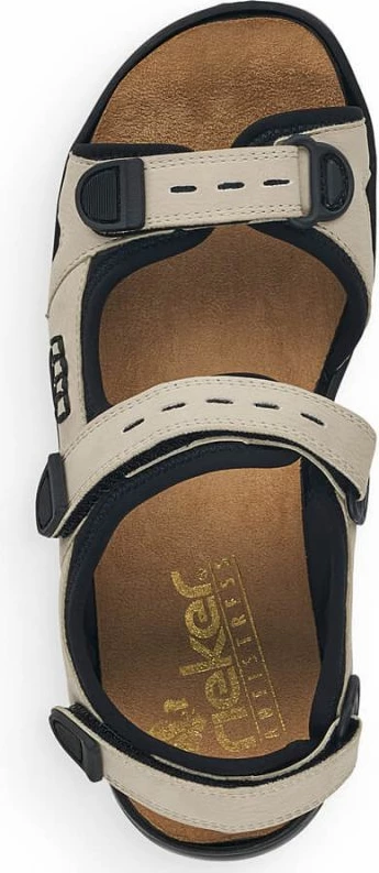 Sandale për femra Rieker, bezhë