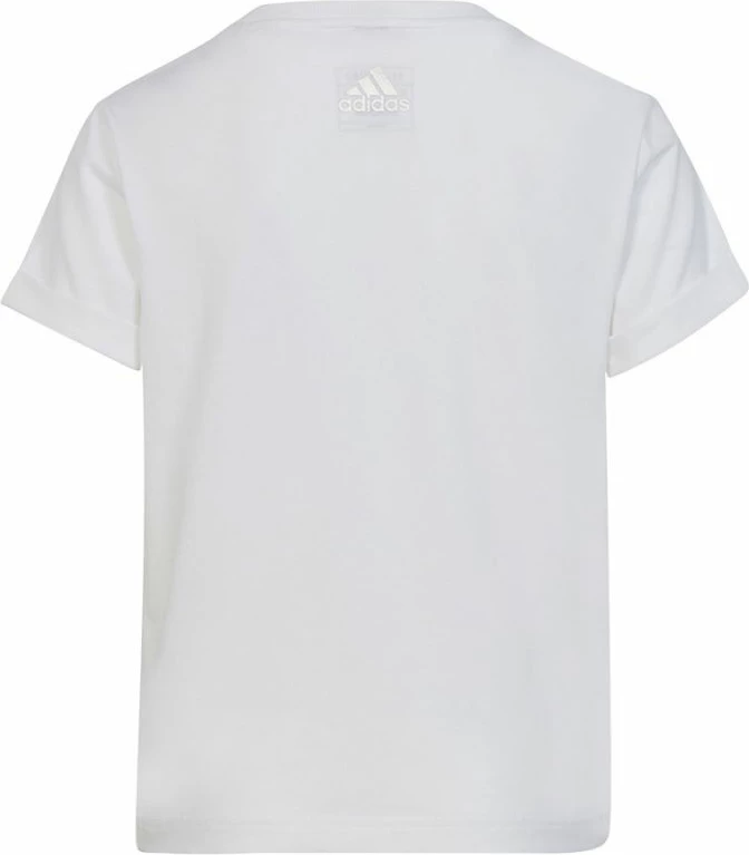 Maicë adidas për vajza, e bardhë