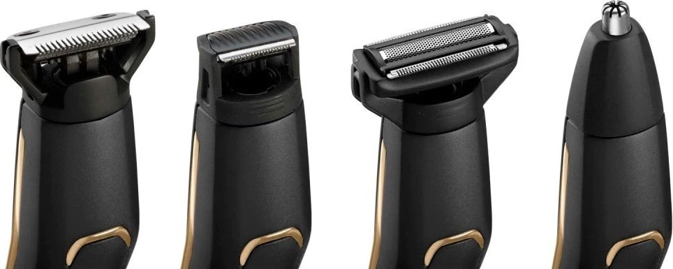 Trimer multifunksional BaByliss MT860E, me bateri, Black
