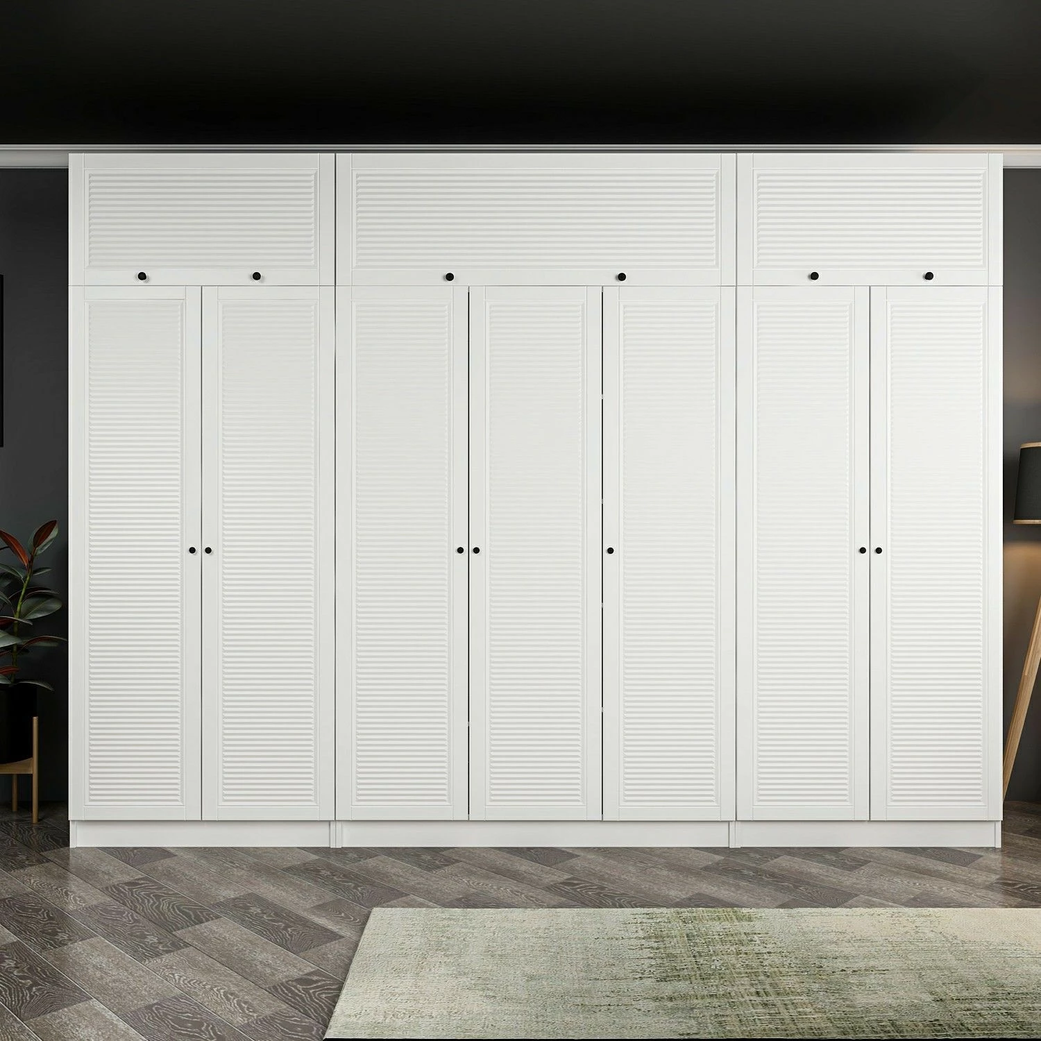 Dollap Skye Decor, i bardhë, Minar Kale - 8435