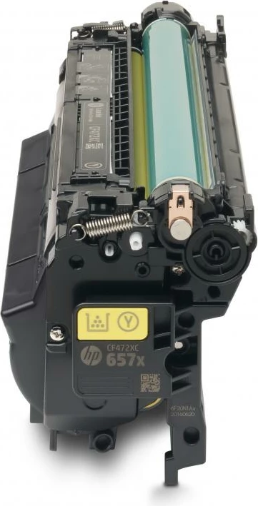 Toner, HP, 657X CF472XC, rendiment 9,800–23,700 faqe, verdhë