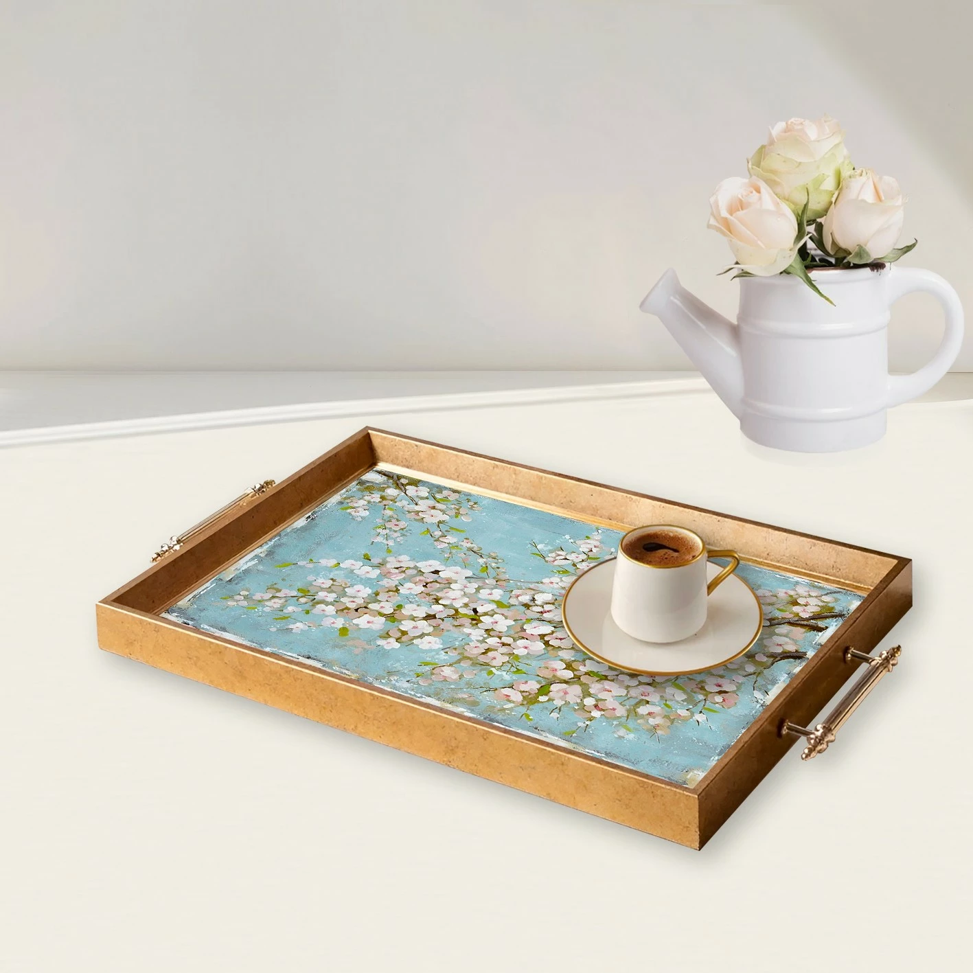 Tabaka xhami dekorative, shumëngjyrëshe, Aberto Design, TPEA9922