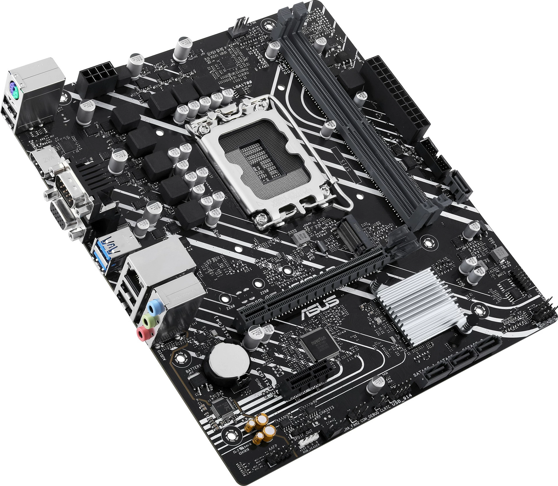 Pllakë amë ASUS PRIME H610M-D, LGA 1700, DDR5, micro ATX
