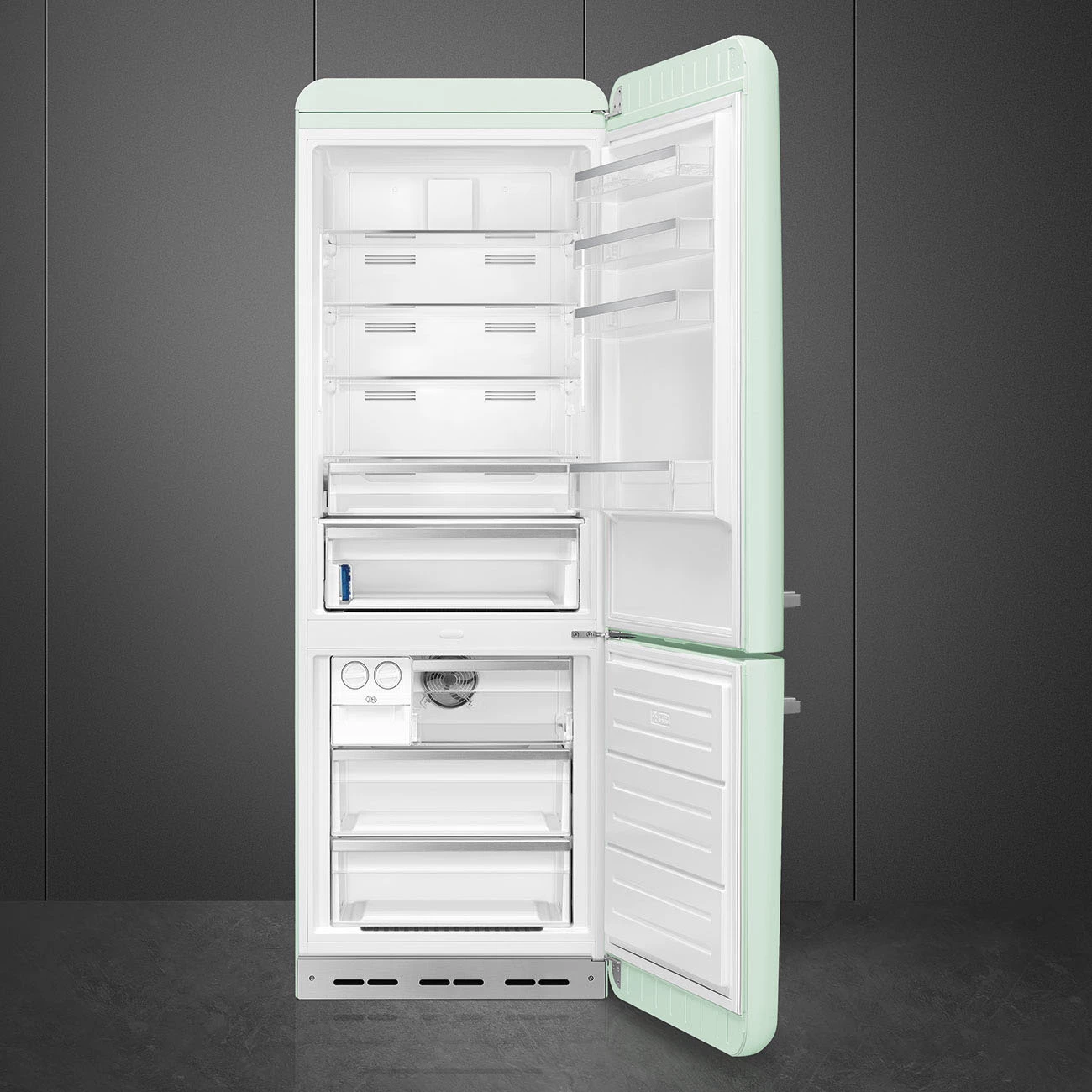 Frigorifer SMEG FAB38RPG5, 531 L, i gjelbër