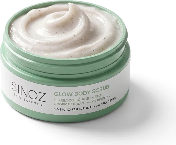 Skrab trupi Glow Sinoz, 200g