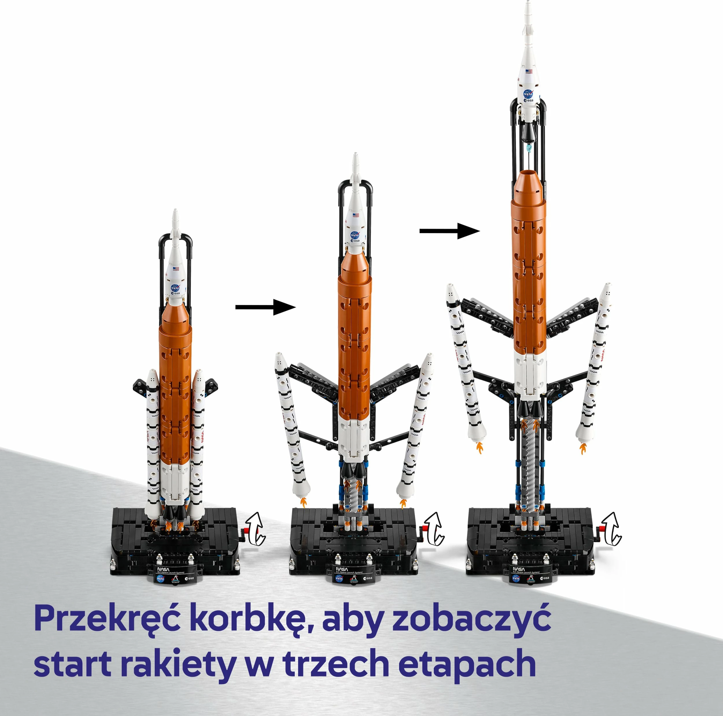 Set ndërtimi LEGO Technic SLS NASA Artemis Rocket 42221, 632 copë